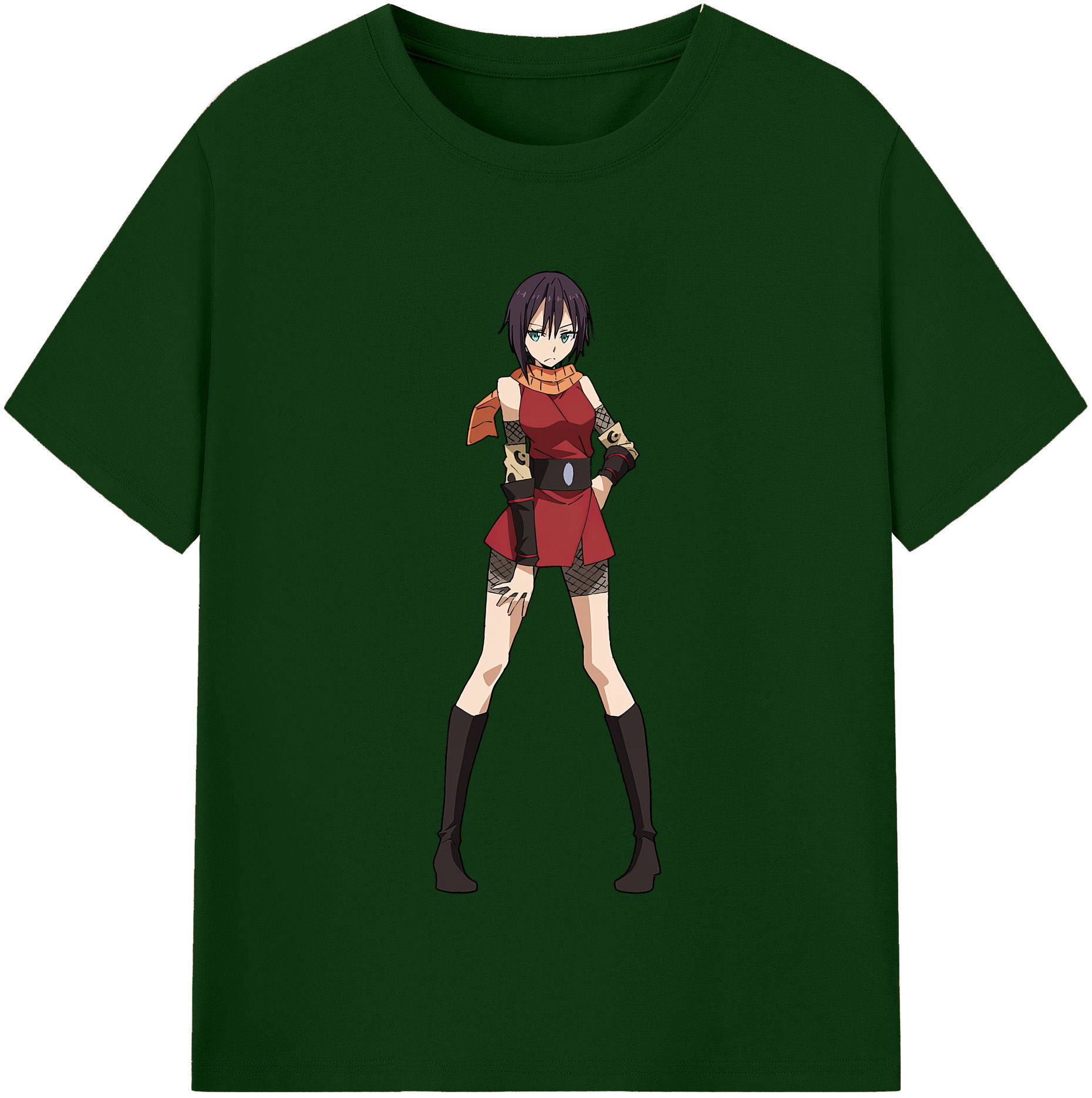 （画像用） 転スラ Regarding Reincarnated to Slime 綿100％半袖Tシャツ（フロントプリント）